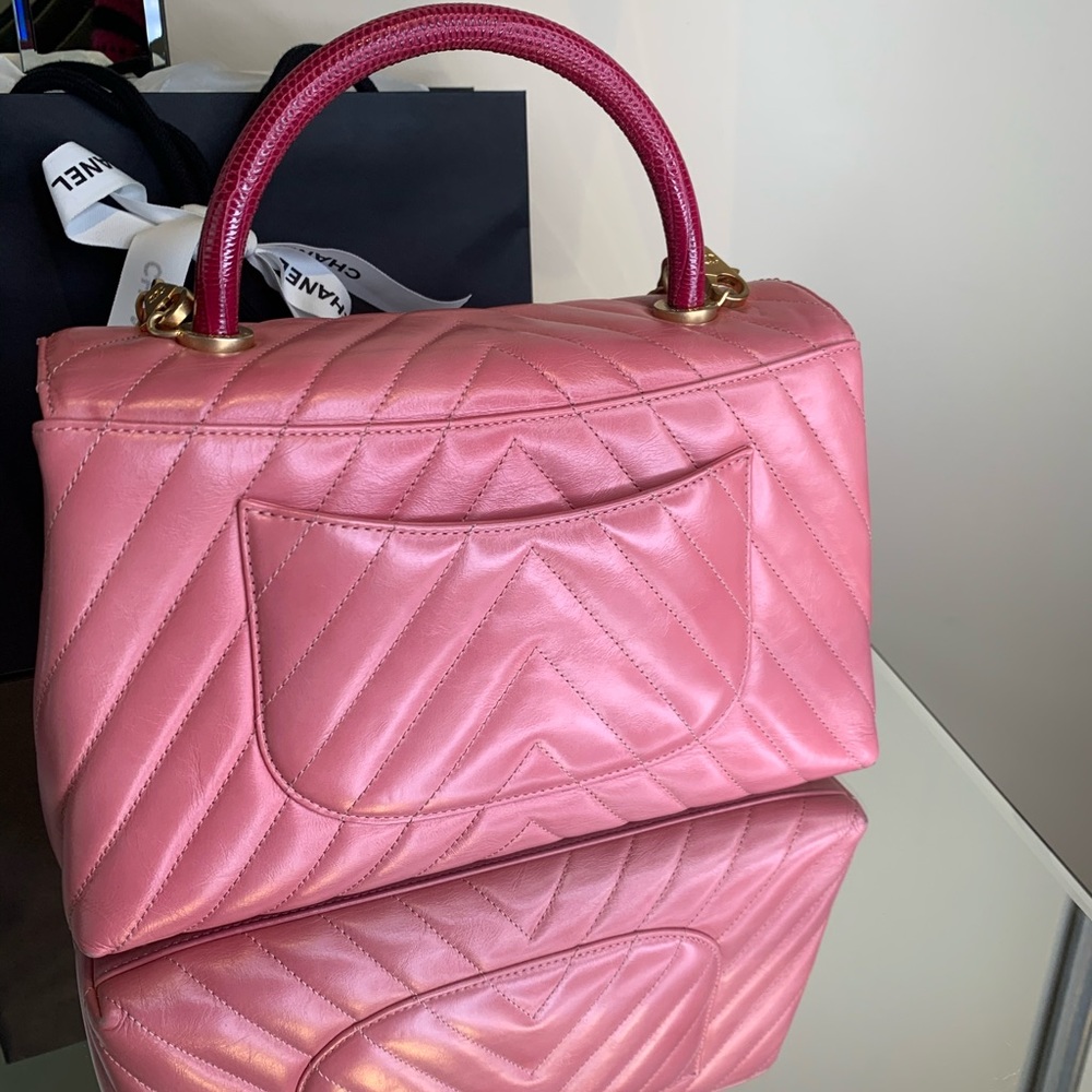 Chanel Coco Lizard Handle - Picture 6 of 7